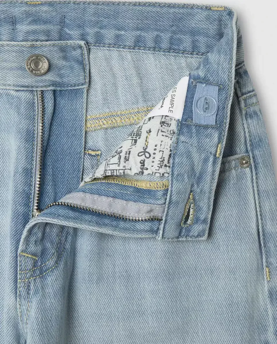 Детские джинсы Loose Dan Pepe Jeans, светло-голубой — фото 3