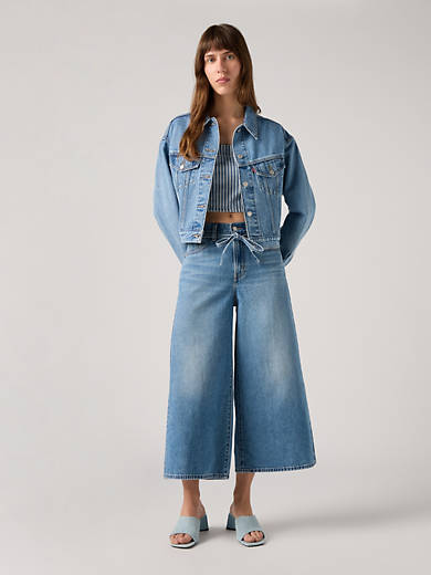 

Женские джинсы-кюлоты XL Levi's, цвет Hot And Cold - Medium Wash