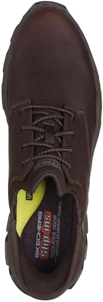 Мужские туфли Skechers Respected Garrett, 2-Brown — фото 2