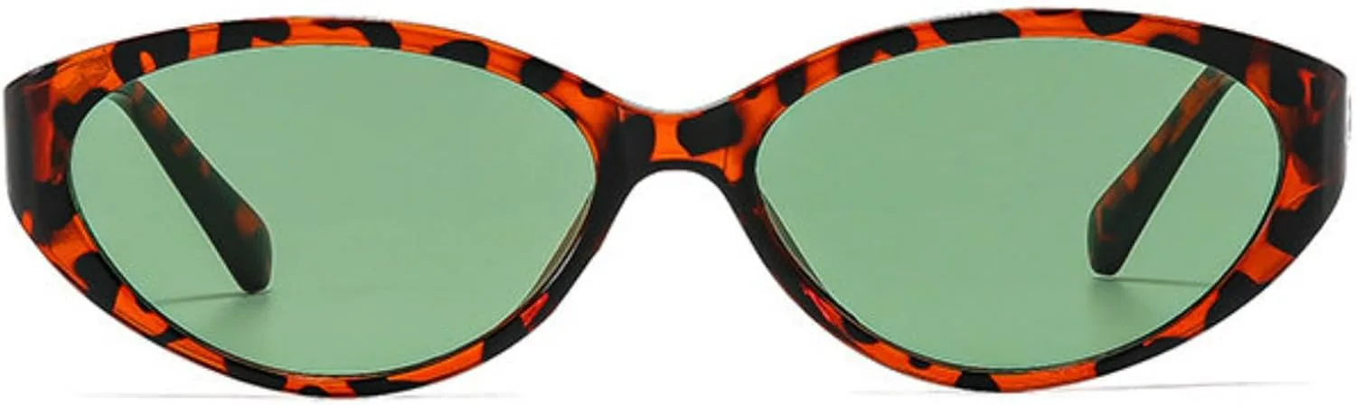 

Солнцезащитные очки Willochra Retro Oval Rivets для женщин, стильные, милые, в форме «кошачьего глаза», модные, винтажные, черные, с защитой от УФ-излучения UV400, C5