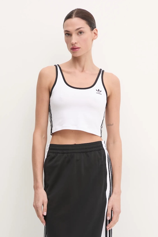 

Топ 3S бра-топ Adidas Originals, белый