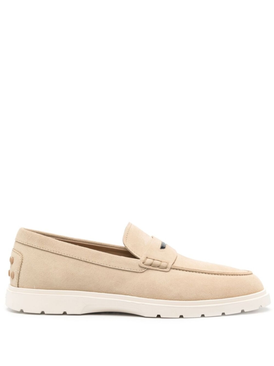 

Замшевые мокасины Tod's, нейтральный