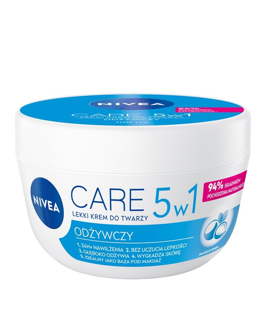 

Nivea Care 5w1 крем для лица, 100 ml