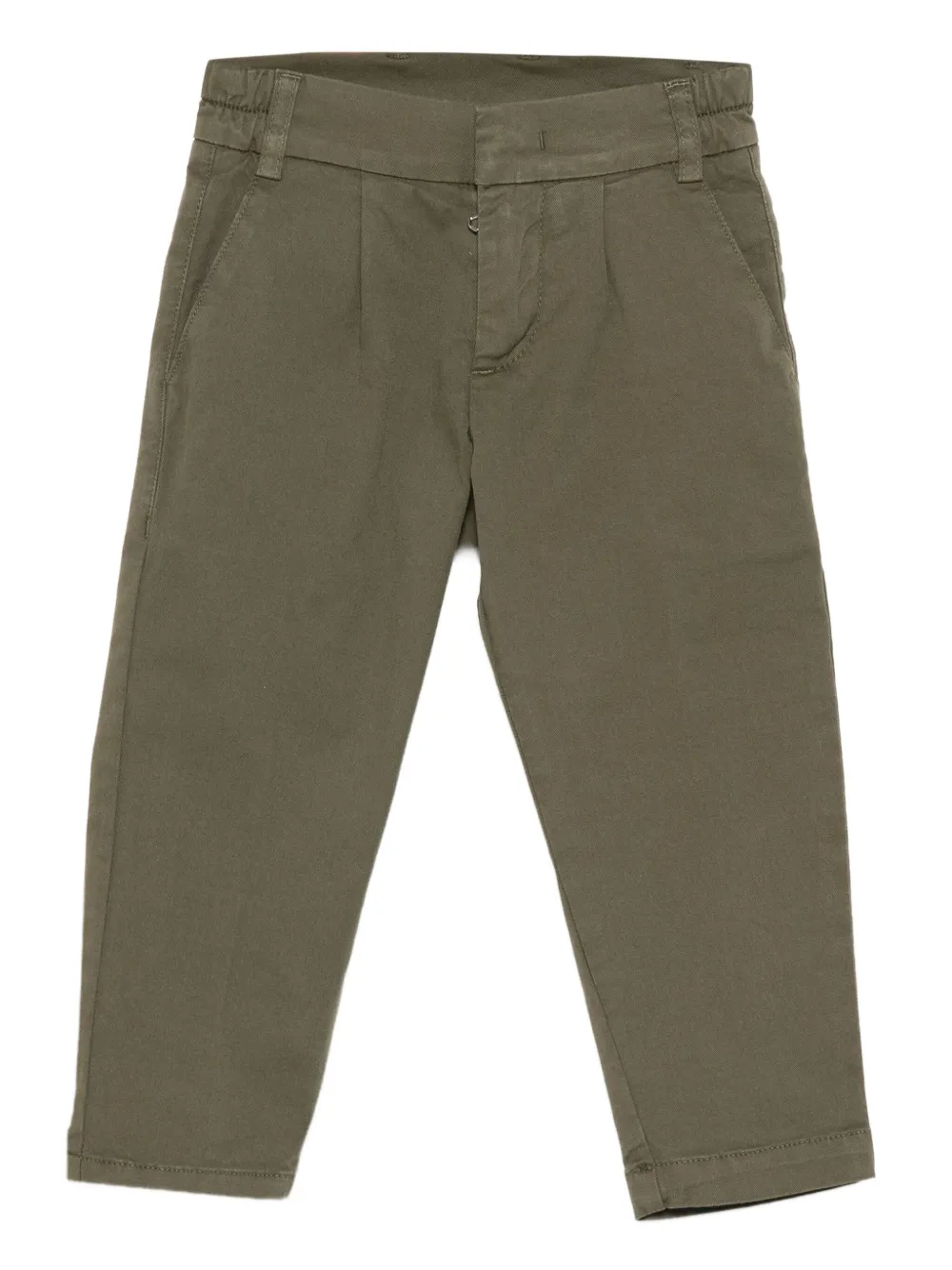 

Плиссированные брюки Fay Kids, зеленый