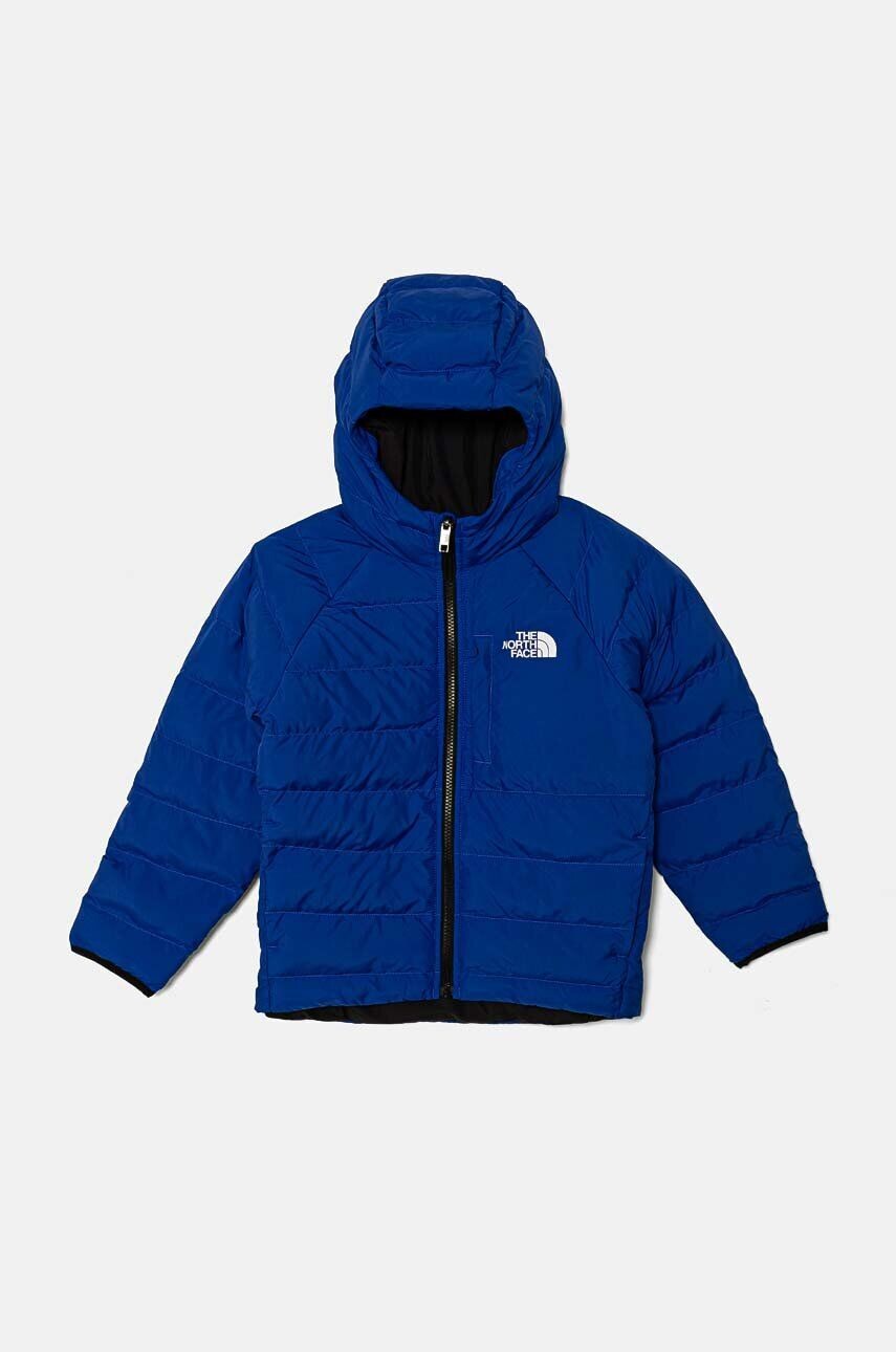 

Двусторонняя детская куртка REVERSIBLE PERRITO HOODED JACKET The North Face, синий