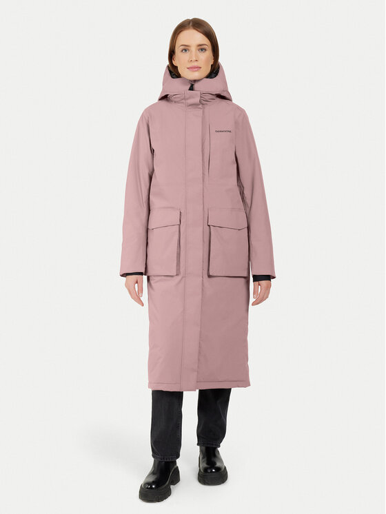 

Парка relaxed fit Leya 504846 Didriksons, розовый