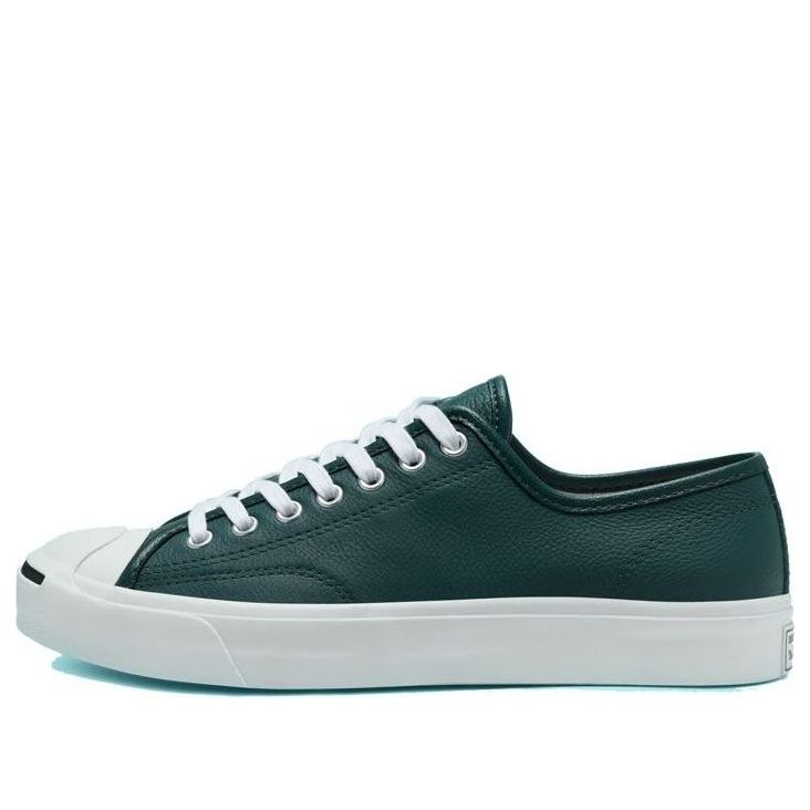 

Кеды Converse Seasonal Color Leather Jack Purcell 'Green White', зеленый