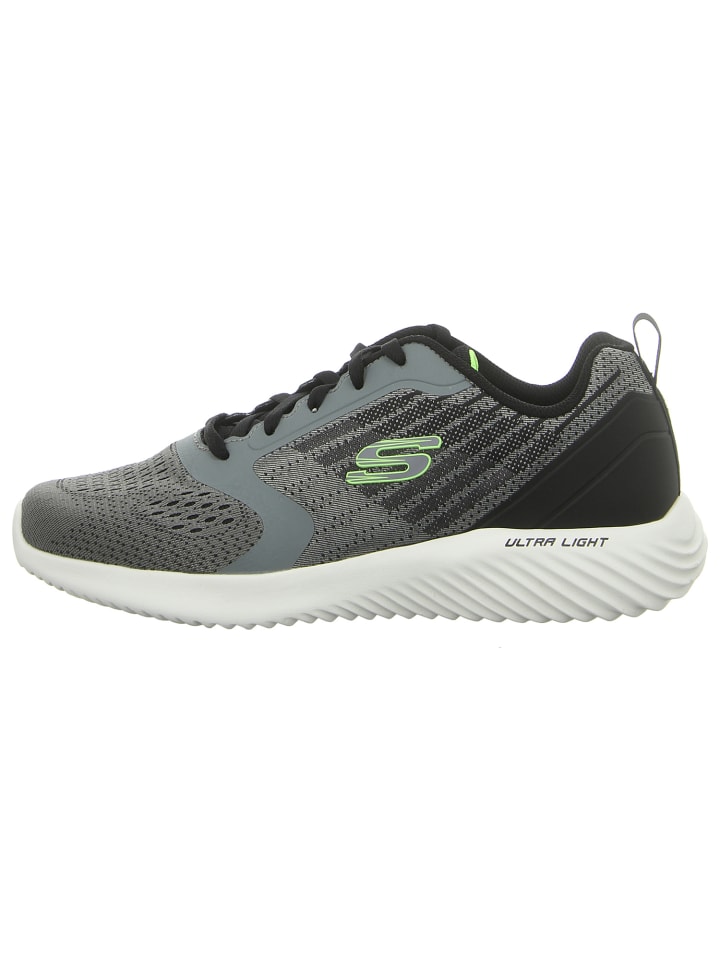Skechers Туфли на шнуровке серого цвета — фото 2
