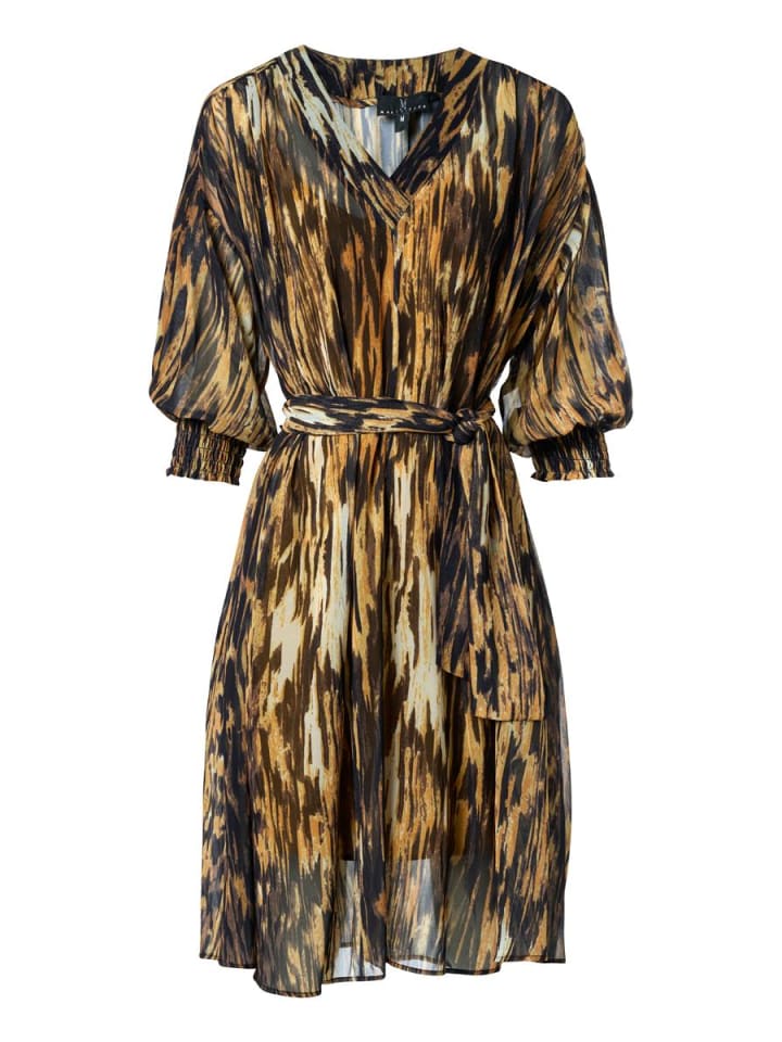 

Платье до колена Mart Visser, цвет hazel-print-kaftan multi