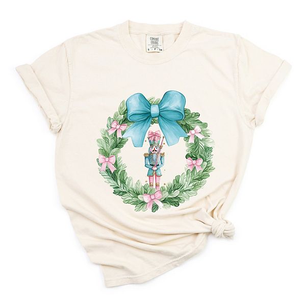 

Футболка Nutcracker wreath coquette Simply Sage Market, Ivory