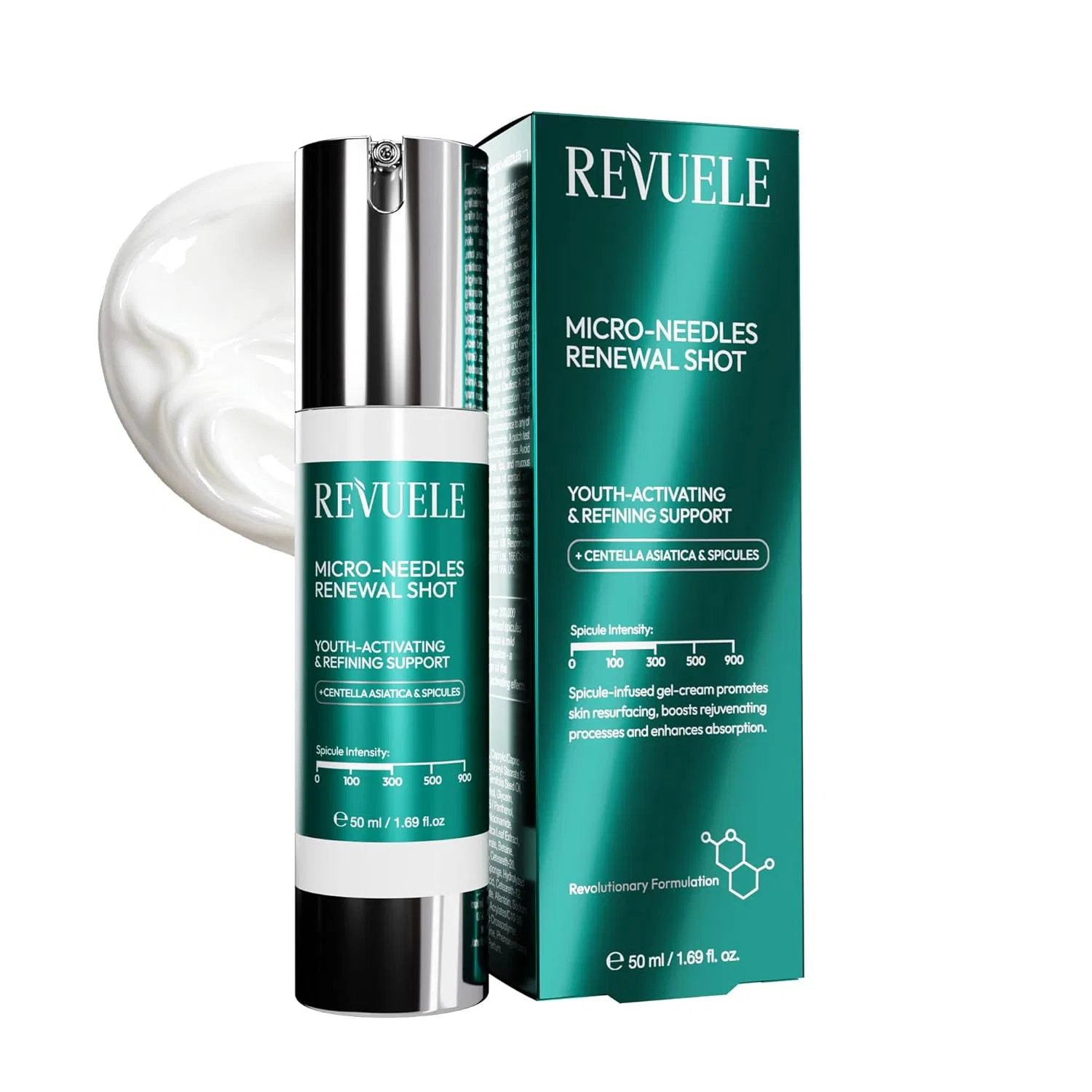 Гель-крем для обновления кожи Revuele Micro Needles Renewal Shot Revuele