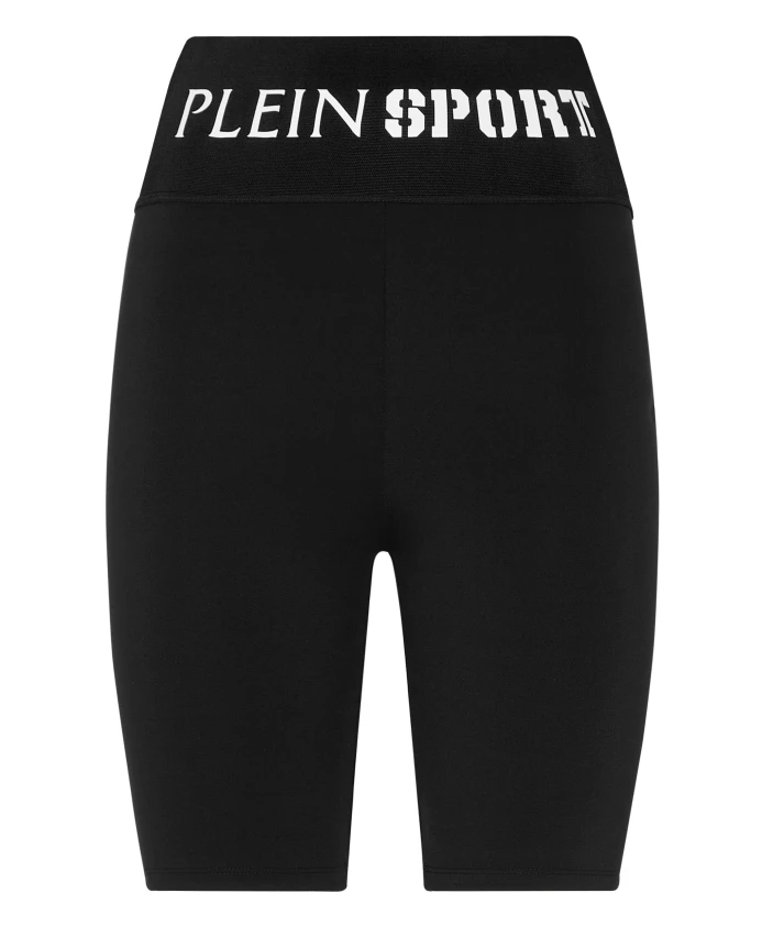 

Спортивные леггинсы «Тигр» Plein Sport, черный