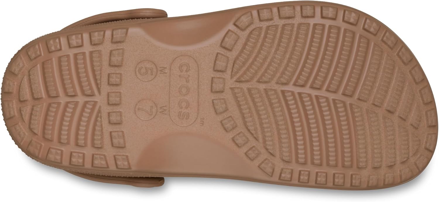 Классические парусисабо Crocs унисекс для мужчин и женщин, шоколадный — фото 3