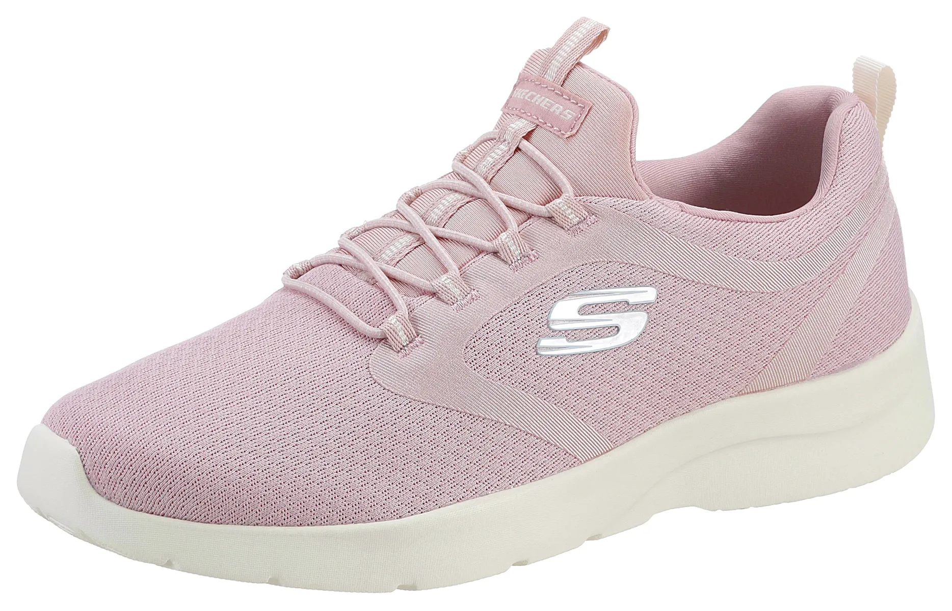 

Кроссовки-слипоны Skechers "DYNAMIGHT 2.0" с двумя практичными ремнями, розовый