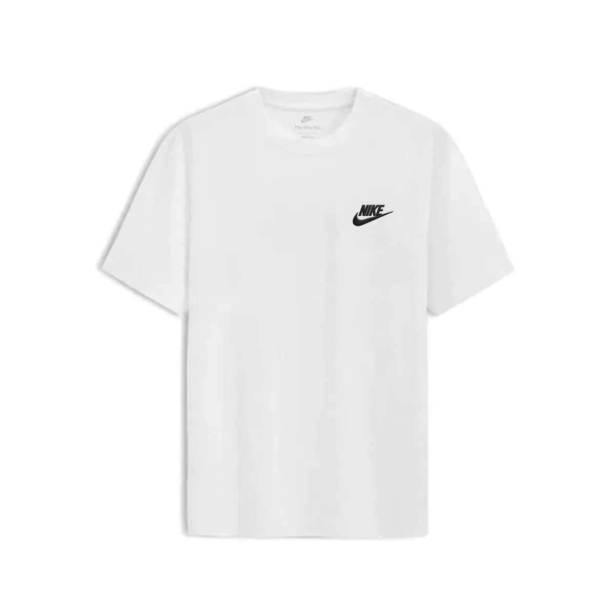 Футболка Nike Sportswear прямая белая — фото 4