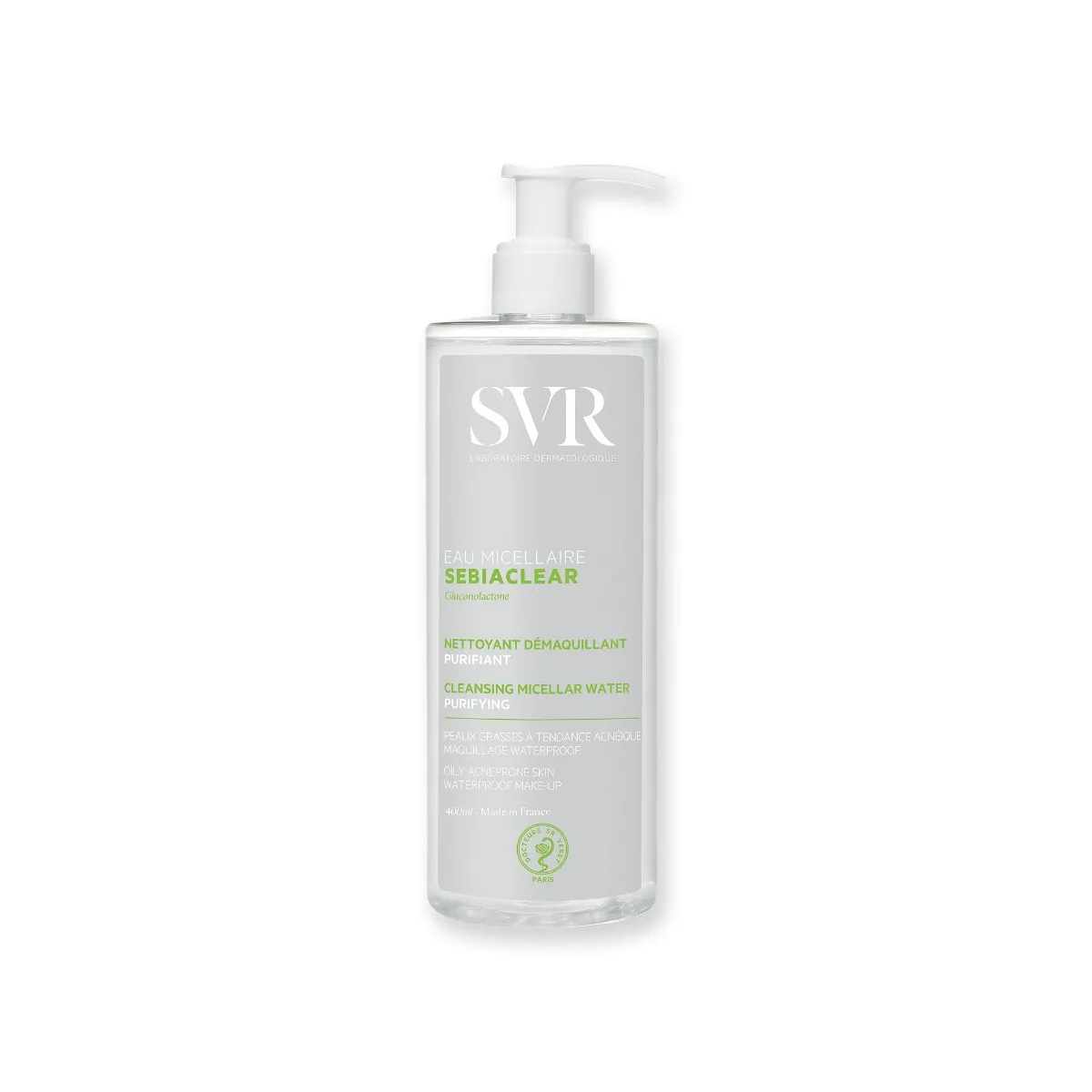 

SVR Sebiaclear Eau Micellaire 400 мл Очищающая очищающая вода