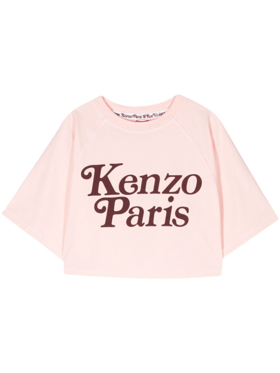 

Kenzo укороченная футболка Kenzo by Verdy, розовый