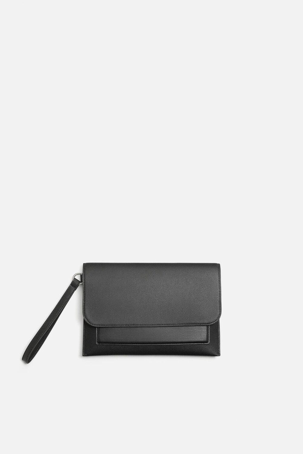 

Клатч с клапаном ZARA, черный