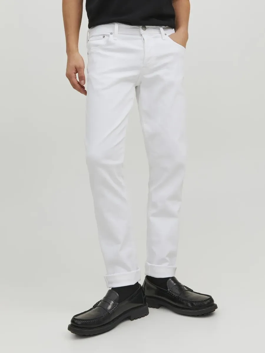 

Джинсы узкого кроя Jack & Jones "JJIGLENN JJORIGINAL MF 221 SN", белый