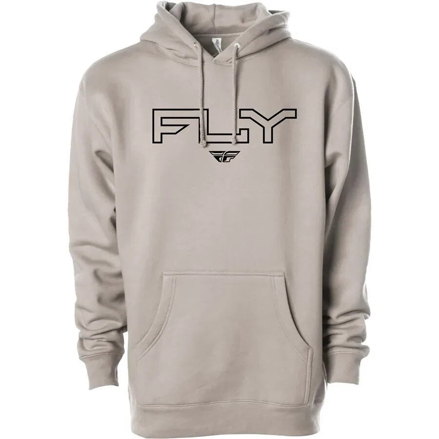 Худи Youth Edge Fly Racing, Cement
