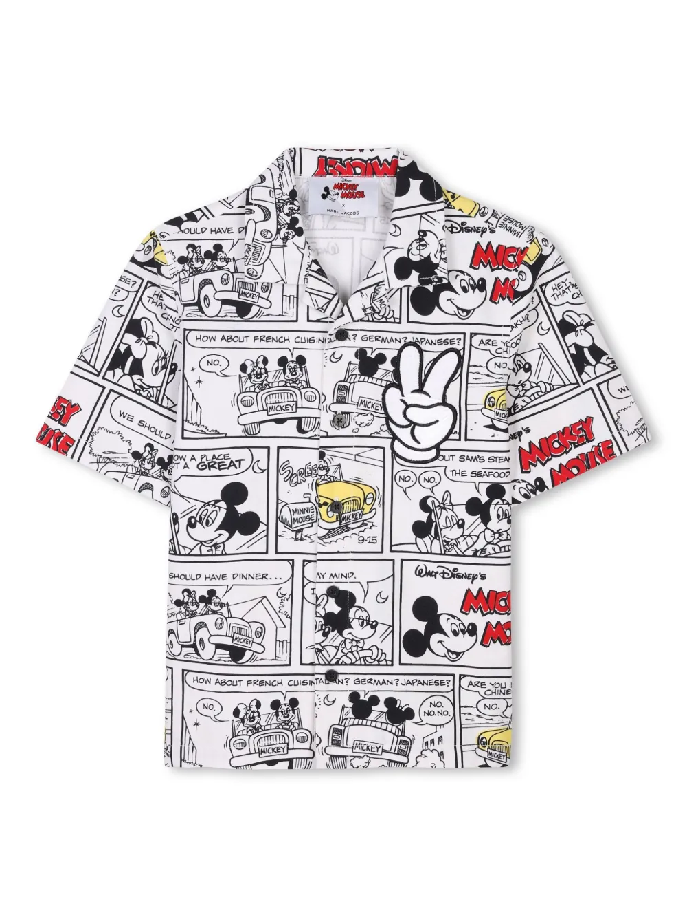 

Рубашка из коллаборации с Disney Marc Jacobs Kids, белый