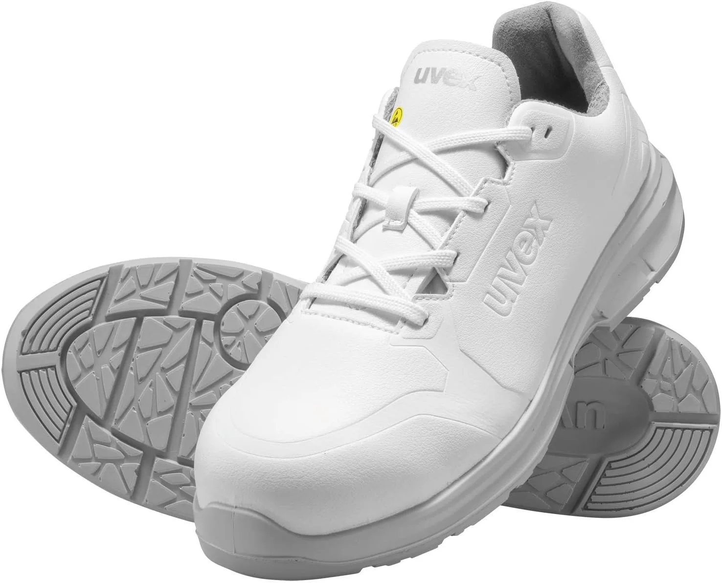 Рабочие ботинки Uvex 1 Sport Hygiene S3 - для ухода и использования на кухне - для мужчин и женщин, белый