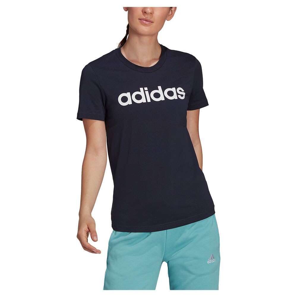 

Футболка adidas Linear, синий