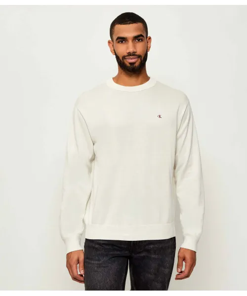 

Свитер Regular fit Calvin Klein Jeans, бежевый