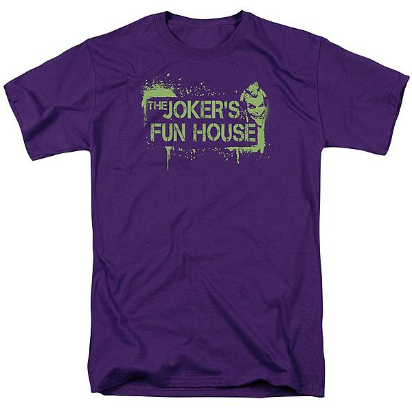 

Футболка с принтом Joker's Fun House из Batman Arkham City Licensed Character