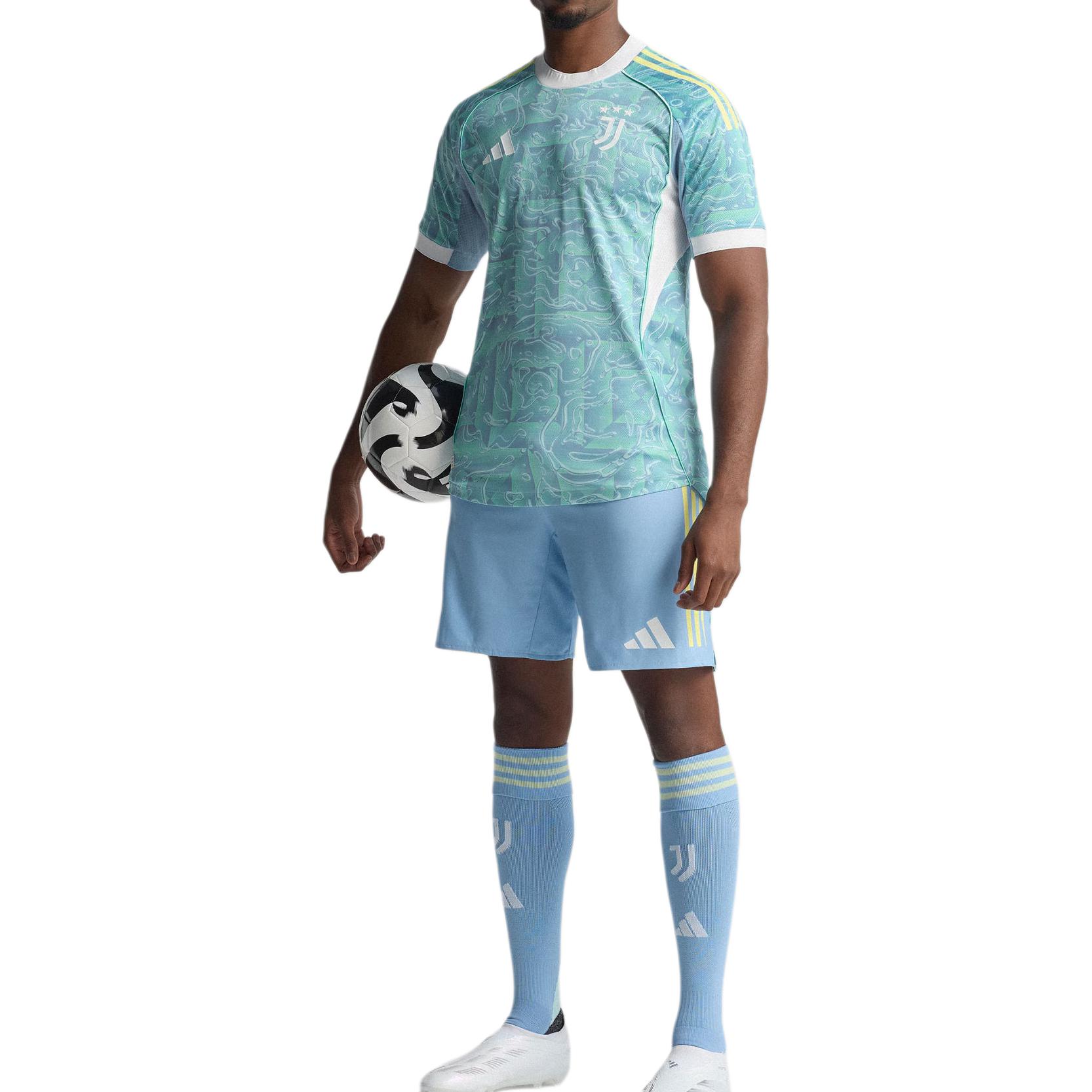 Футболка Juventus 25/26 Away Authentic с доставкой при участии в AdiClub Adidas, синий — фото 4