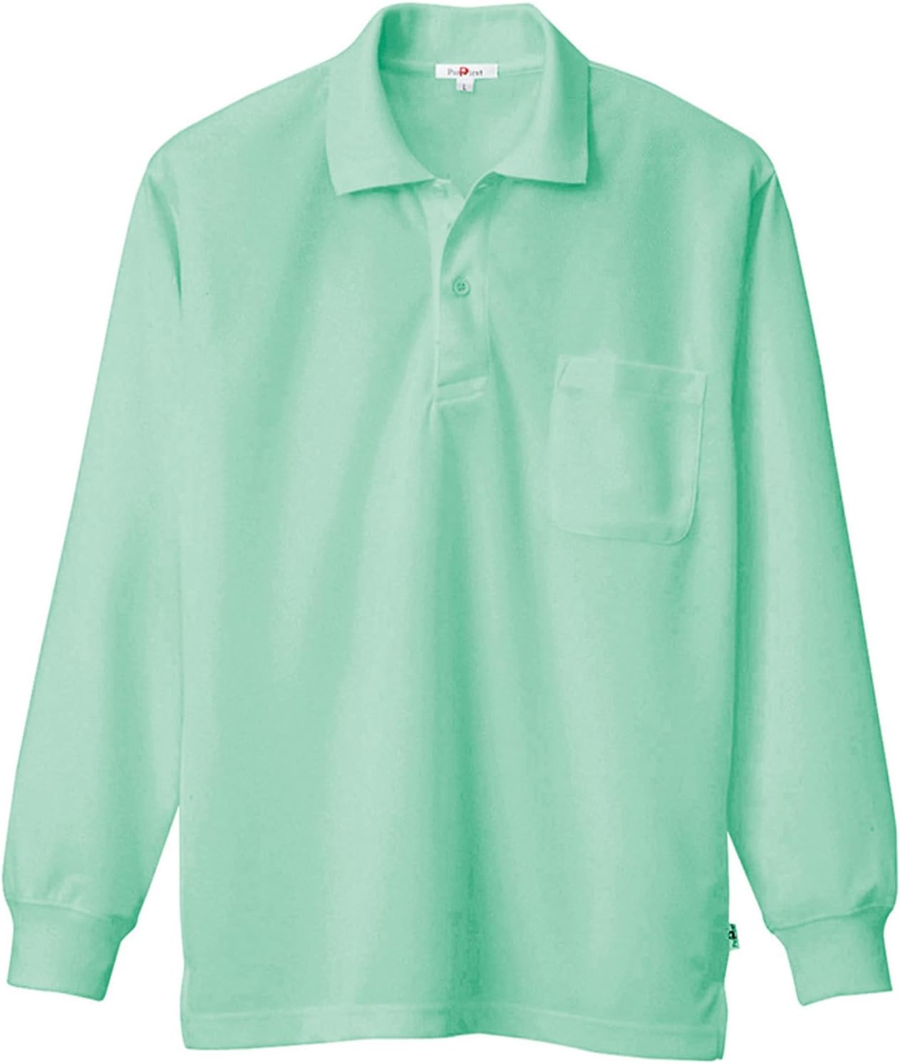 

Поло Aitos #AZ-10578 с длинными рукавами (сухой цвет) Впитывает пот и быстро сохнет (обеспечивает комфорт и прохладу) Aitoz, мятно-зеленый