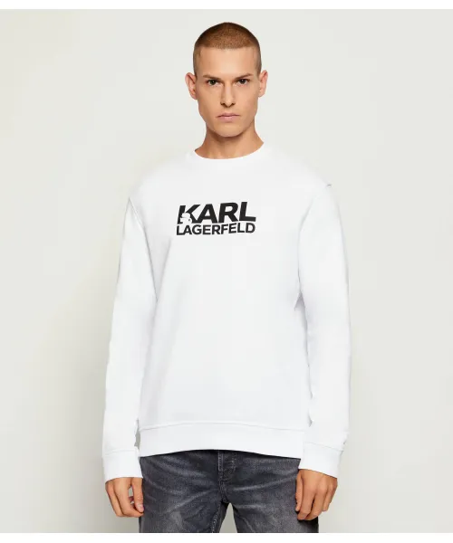 

Толстовка Regular fit Karl Lagerfeld, белый