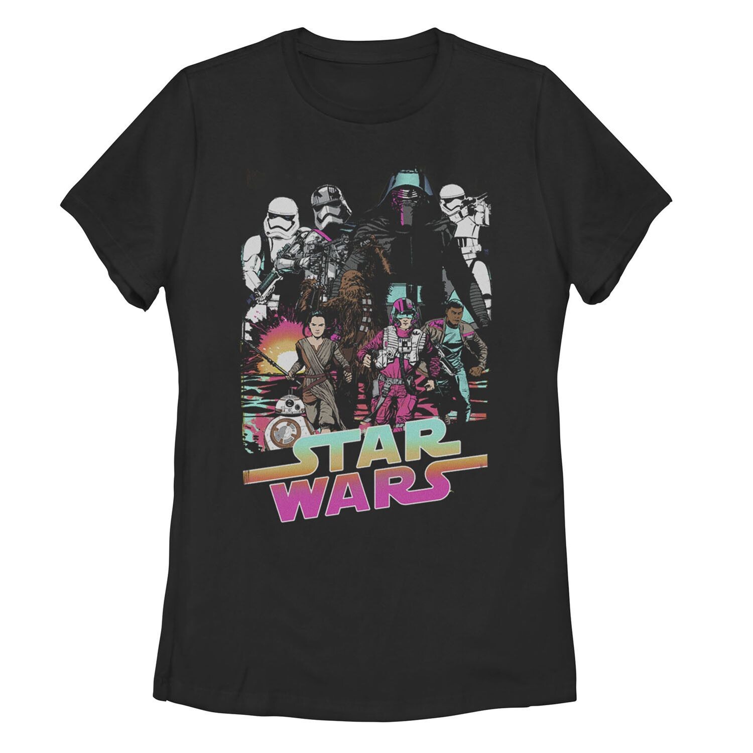 

Детская футболка с неоновым логотипом «Звездные войны» Star Wars