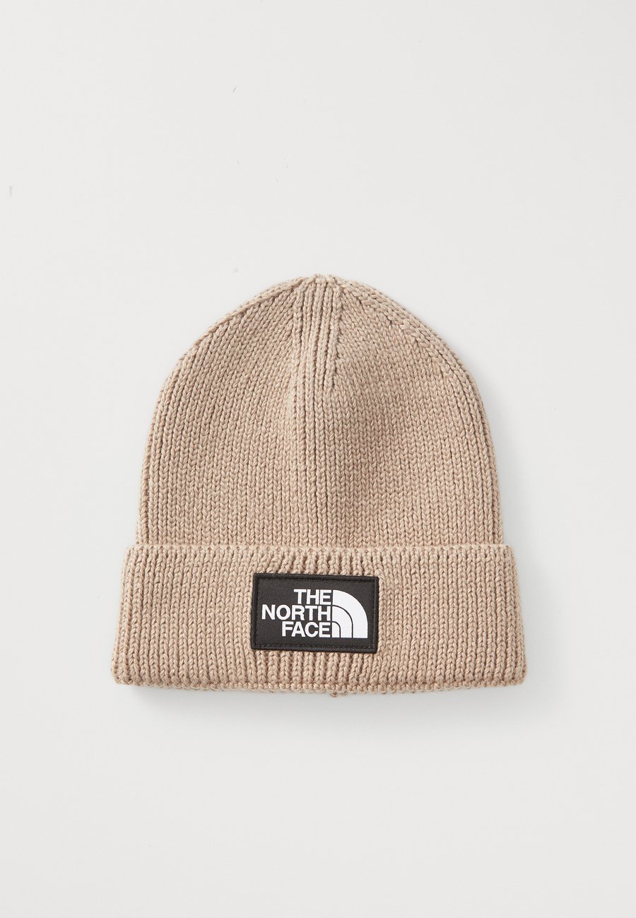 

Шапка The North Face LOGO BOX CUFFED, Mushroom Grey/Beige