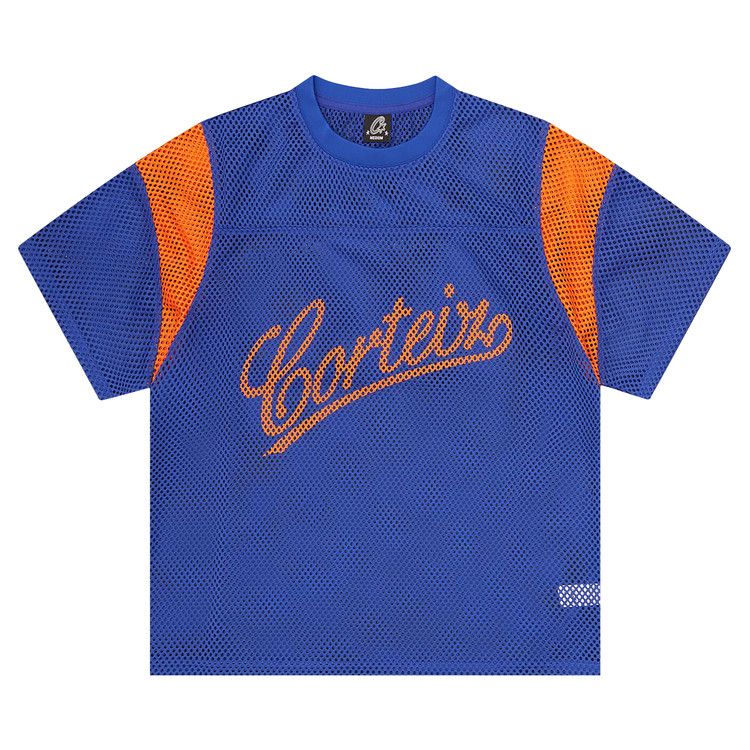 

Джерси Corteiz Open Mesh Panel Jersey, Blue/Orange