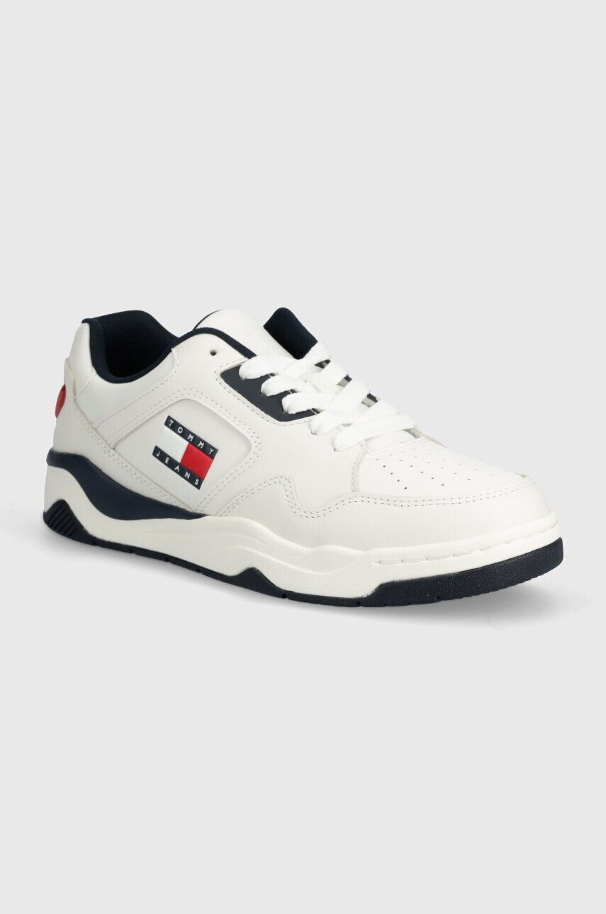 

Кроссовки Tommy Jeans TJM LOGO EXECUTION BASKETBALL, белый