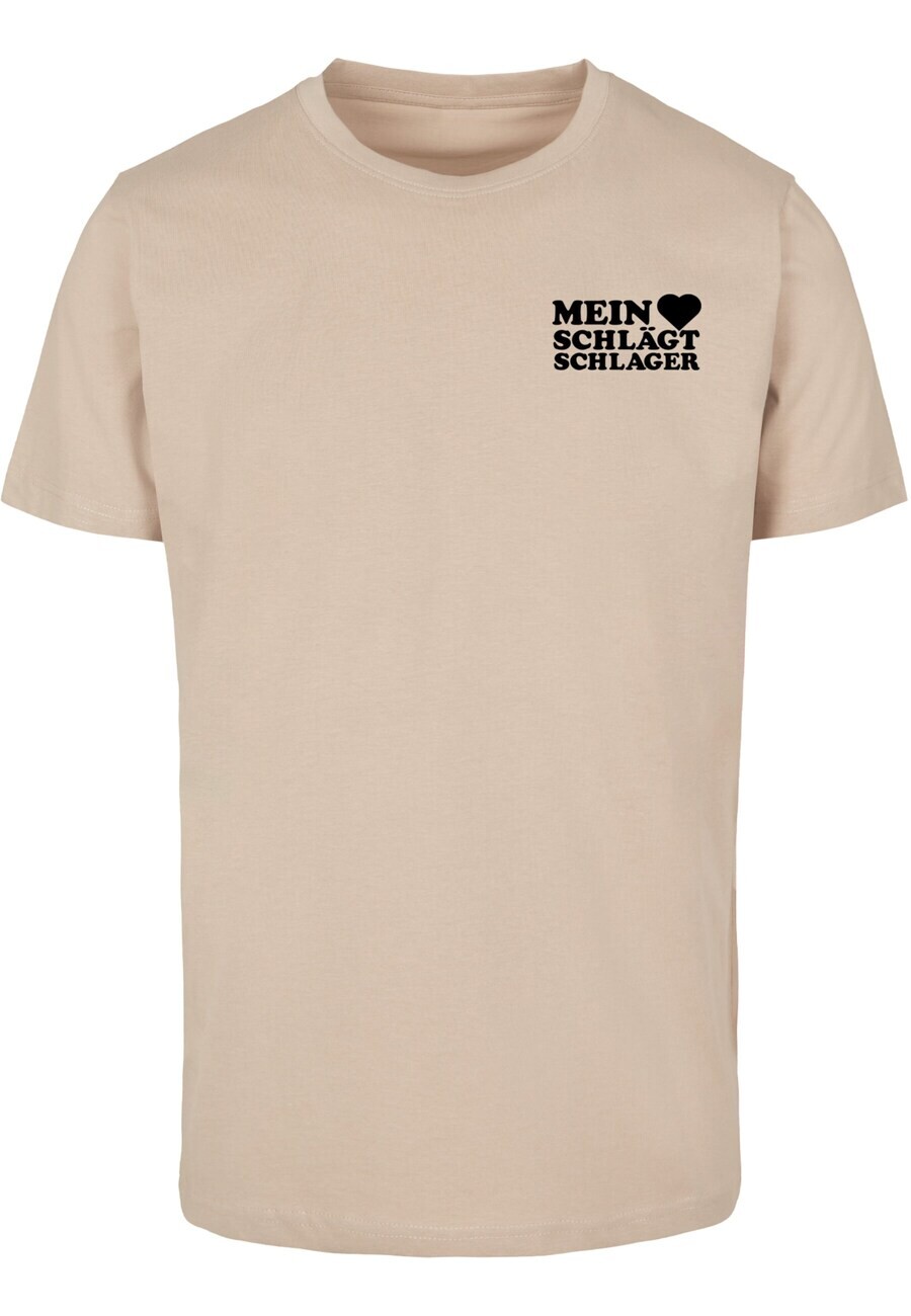 

Классическая футболка Merchcode Shirt, песочный