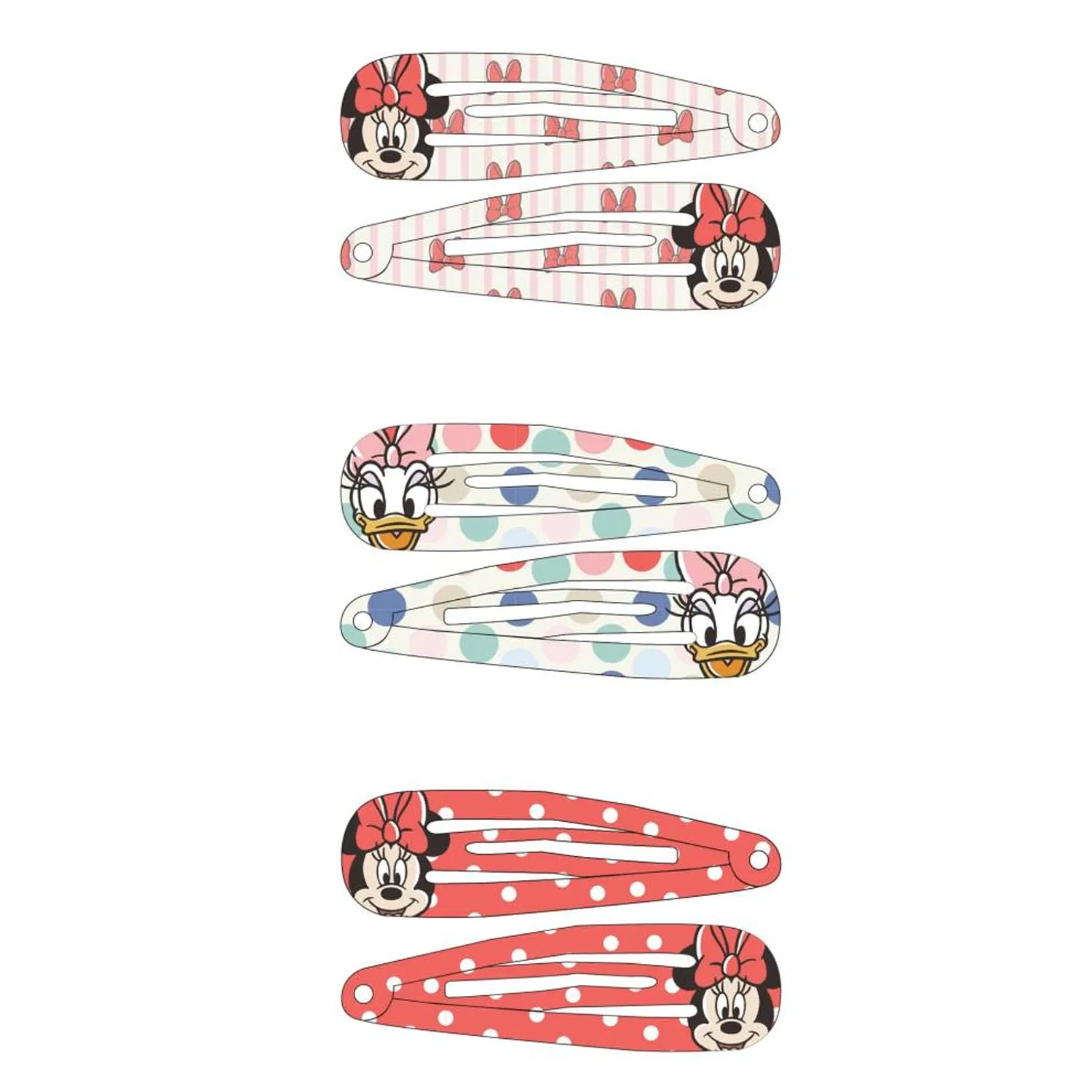 Набор заколок для волос Minnie Mouse and Friends, 6 шт. Cerdá Life'S Little Moments — фото 2