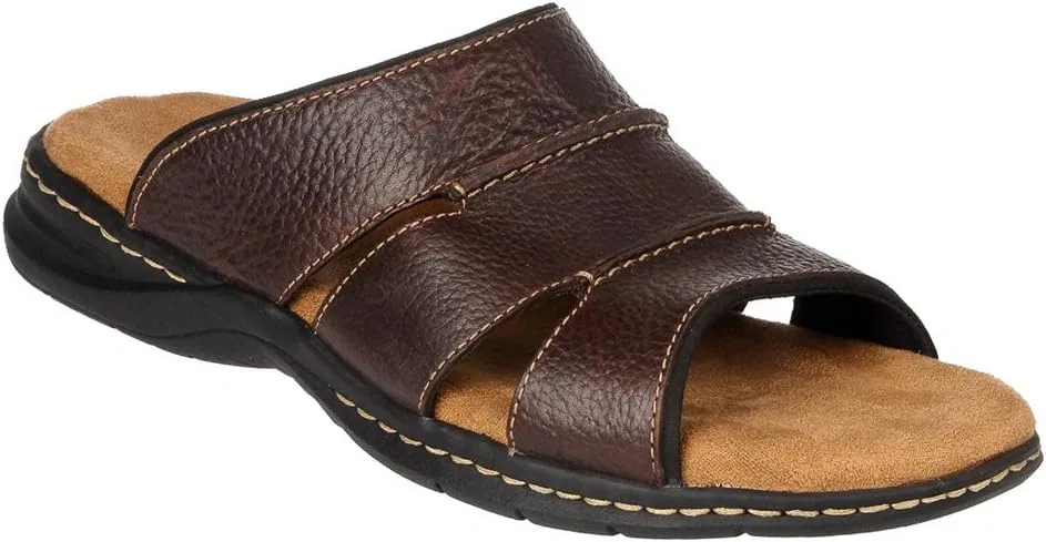 Сандалии мужские из натуральной кожи Dr. Scholl's, коричневый