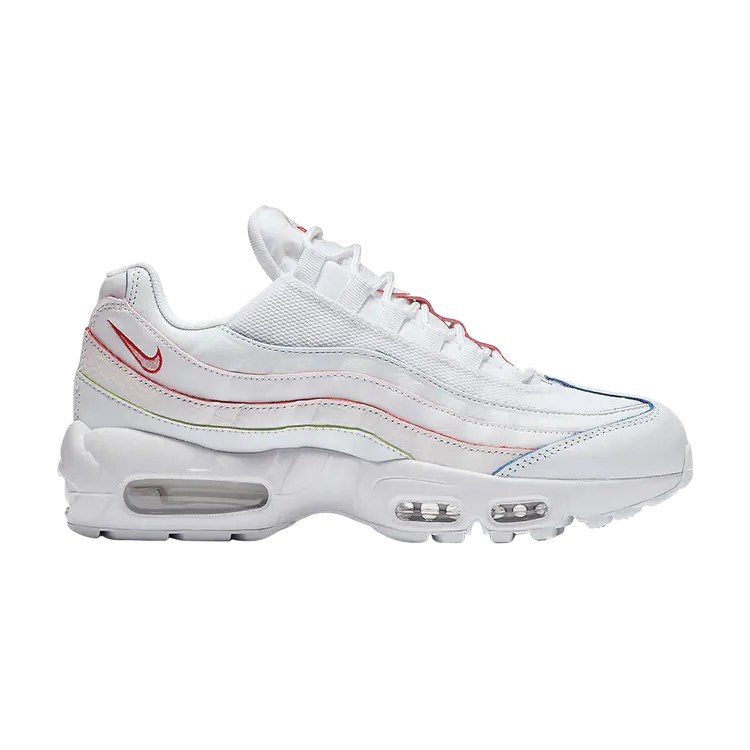 Кроссовки Nike Wmns Air Max 95 '4th of July', белый