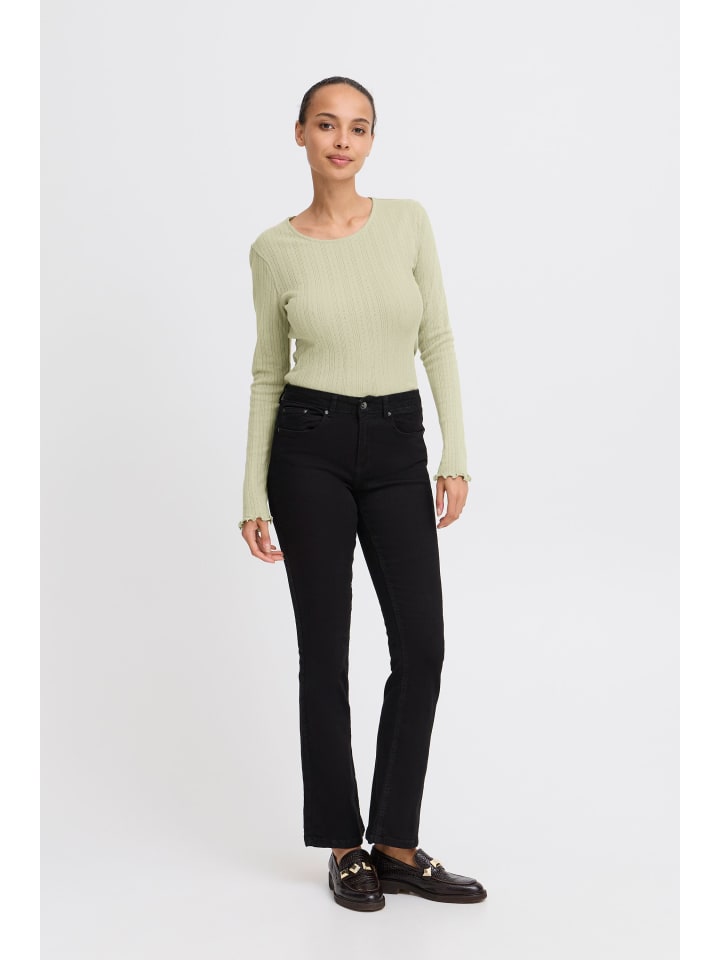 

B. young Футболка с длинным рукавом BYUNICA приталенного кроя, цвет чай