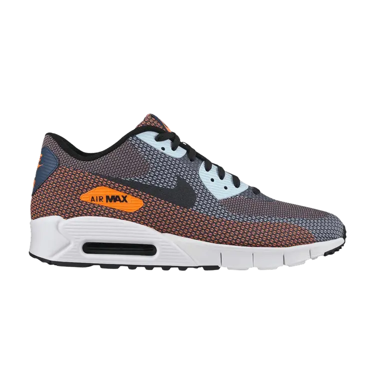 

Кроссовки Nike Air Max 90 Jacquard Blue Orange, синий