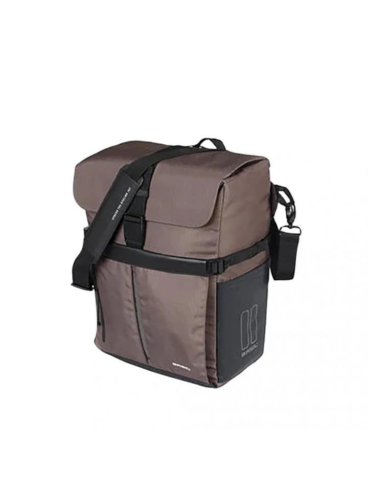 

Велосипедная сумка Basil Move с одним ремнем и крючками MIK, 15 литров