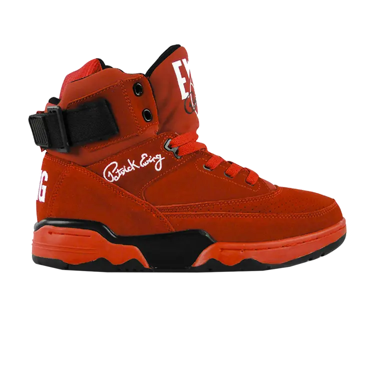 

Кроссовки Ewing 33 Hi 'Red Black White', красный, Красный;коричневый, Кроссовки Ewing 33 Hi 'Red Black White', красный