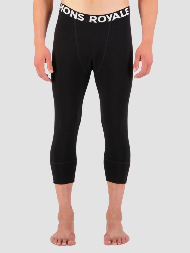

Функциональные брюки Mons Royale Merino Cascade Flex 3/4 Legging Funktionshose, black, Черный, Функциональные брюки Mons Royale Merino Cascade Flex 3/4 Legging Funktionshose, black