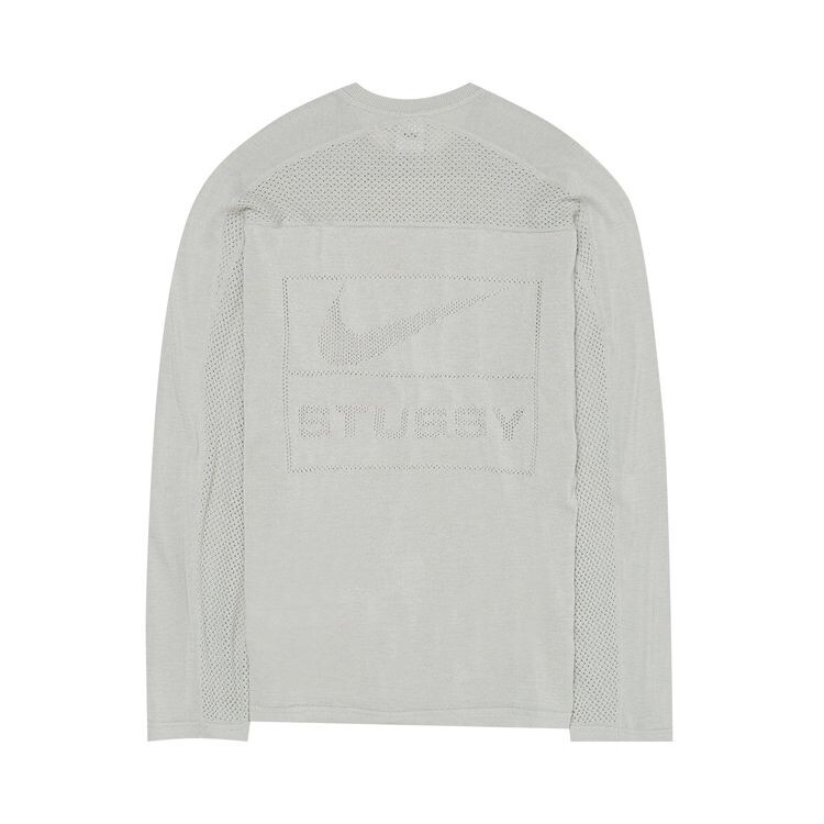 Джерси Nike x Stussy Long-Sleeve Jersey Light Bone, белый — фото 2