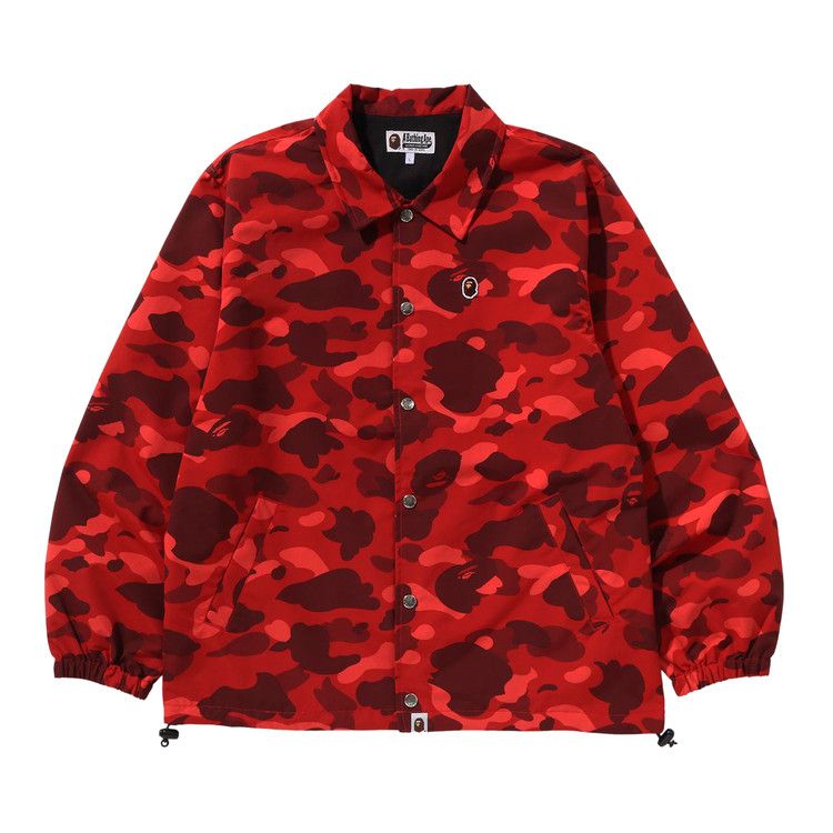 

Куртка BAPE Color Camo One Point Coach Jacket, Red