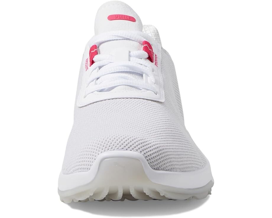 Кроссовки PUMA Golf Fusion Crush Sport Jr, цвет Puma White/Garnet Rose — фото 3