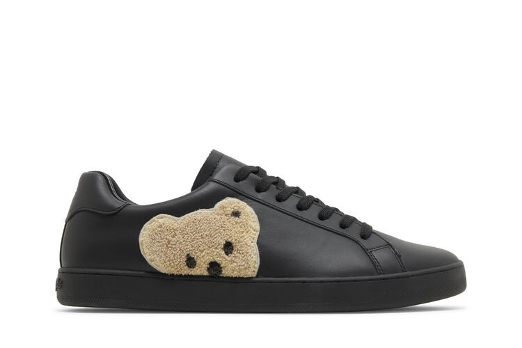

Кроссовки Palm Angels New Tennis Teddy Bear - Black, черный
