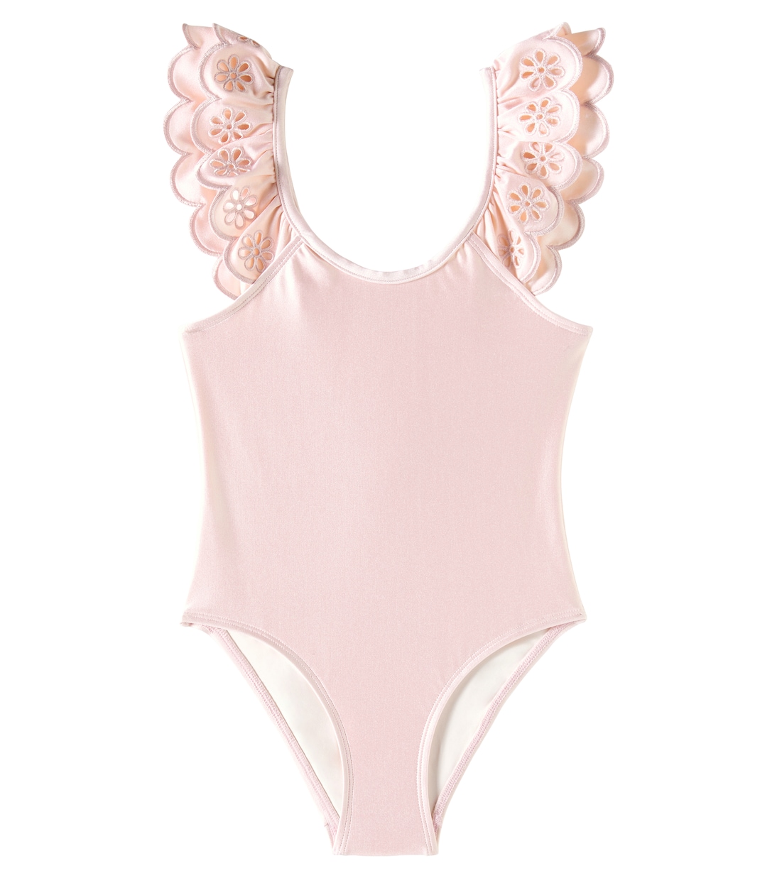 

Купальник Everley с вышивкой Zimmermann Kids, розовый